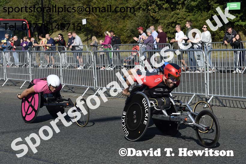 Wheelchair Simplyhealth Great North Run. Photo: David T. Hewitson/Sports for All Pics
